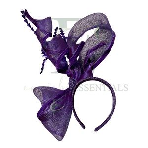 Royal Purple Couture Fascinator